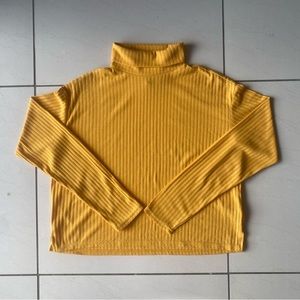 Yellow Turtle Neck shirt